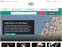 Tablet Screenshot of anko.nl